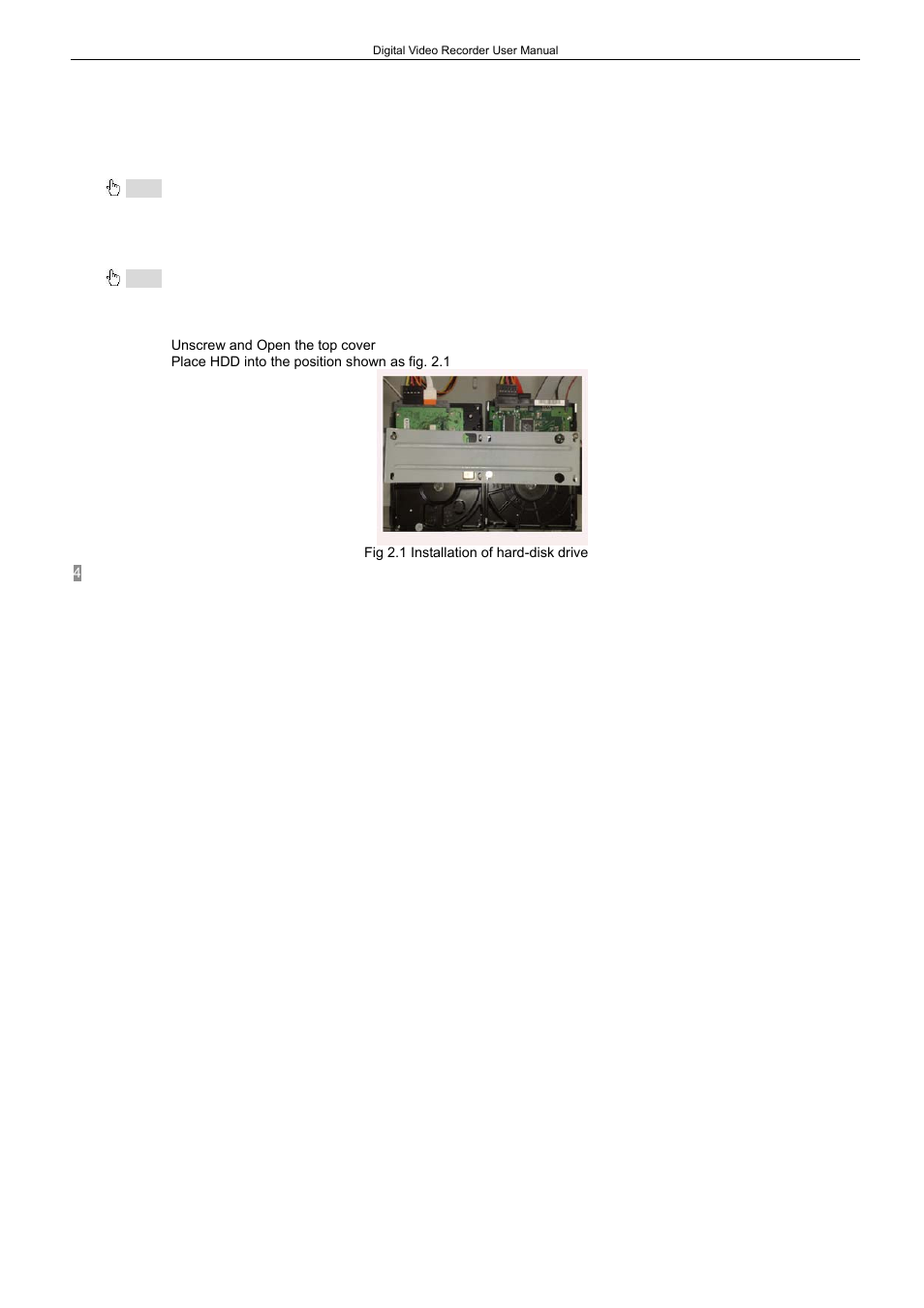 Hardware installation, Chapter 2, 1 install hard drive &dvd writer | LT Security LTD2408-2416 User Manual | Page 10 / 119