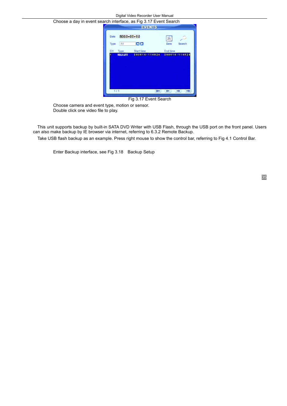 5 backup &view | LT Security LTD2408-2416 User Manual | Page 41 / 119