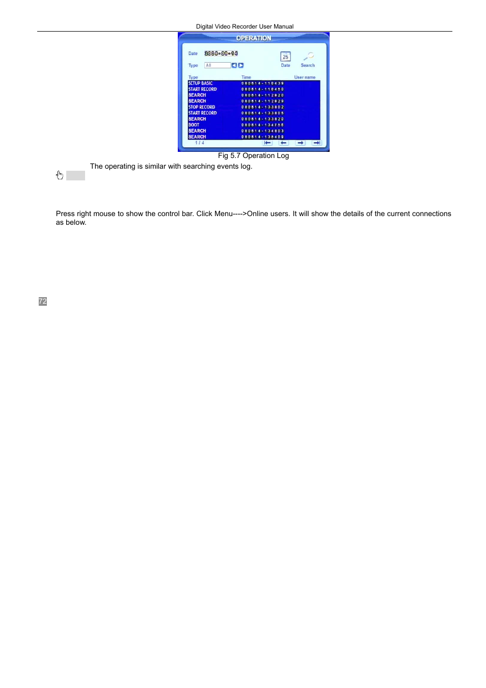 6 check on-line network users | LT Security LTD2408-2416 User Manual | Page 78 / 119