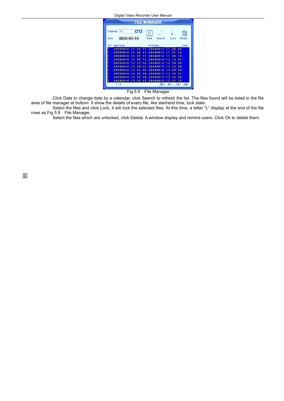 LT Security LTD2408-2416 User Manual | Page 80 / 119