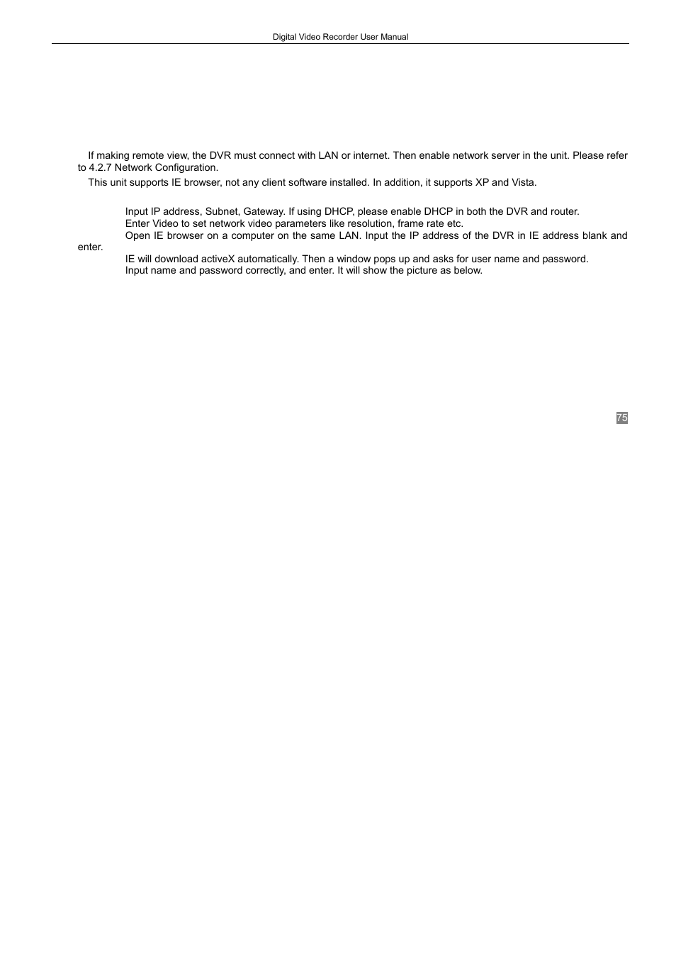 Chapter 6 remote surveillance, 1 accessing dvr | LT Security LTD2408-2416 User Manual | Page 81 / 119