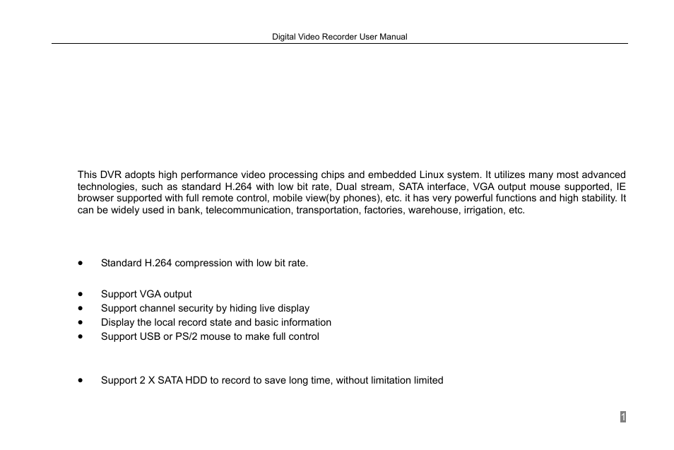 Introduction, Chapter 1 | LT Security LTD2308 User Manual | Page 7 / 119
