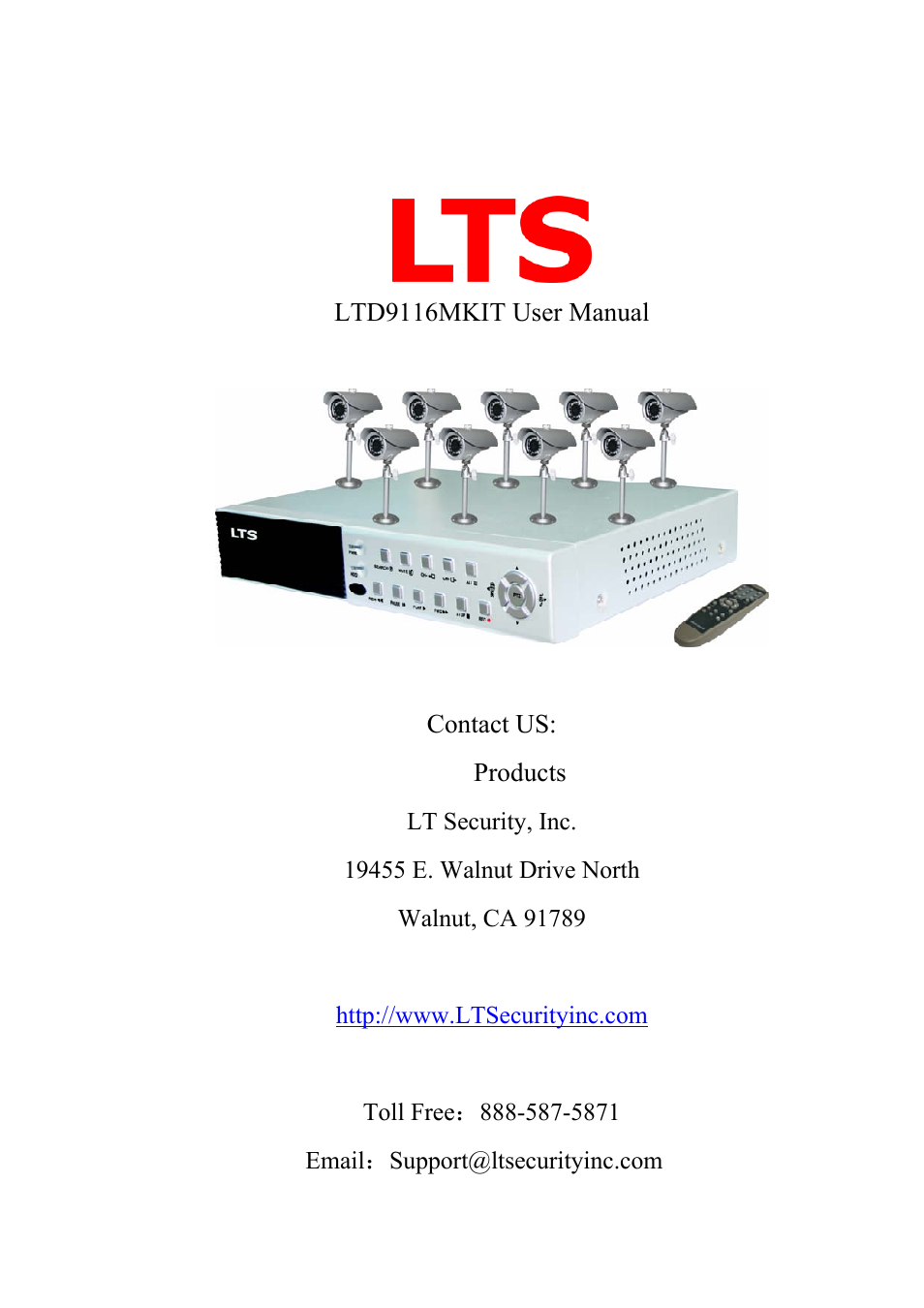 LT Security LTD911M6KIT2 User Manual | 27 pages