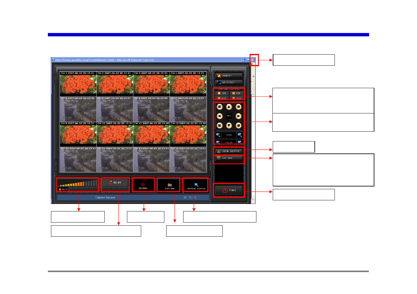 Netviewer main gui in ie | LT Security LTD1651M5_CMS User Manual | Page 5 / 16