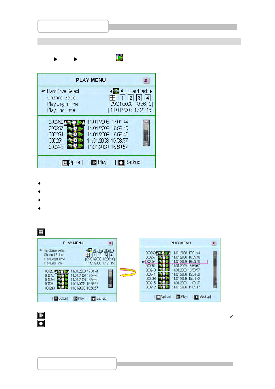 Playback | LT Security LTD831J5 User Manual | Page 58 / 92