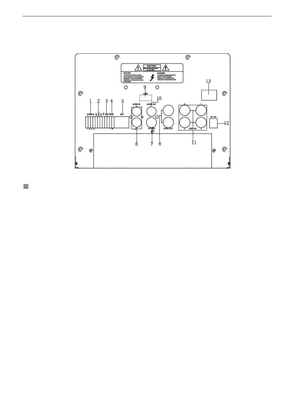 3 rear panel | LT Security LTD5304 User Manual | Page 12 / 90