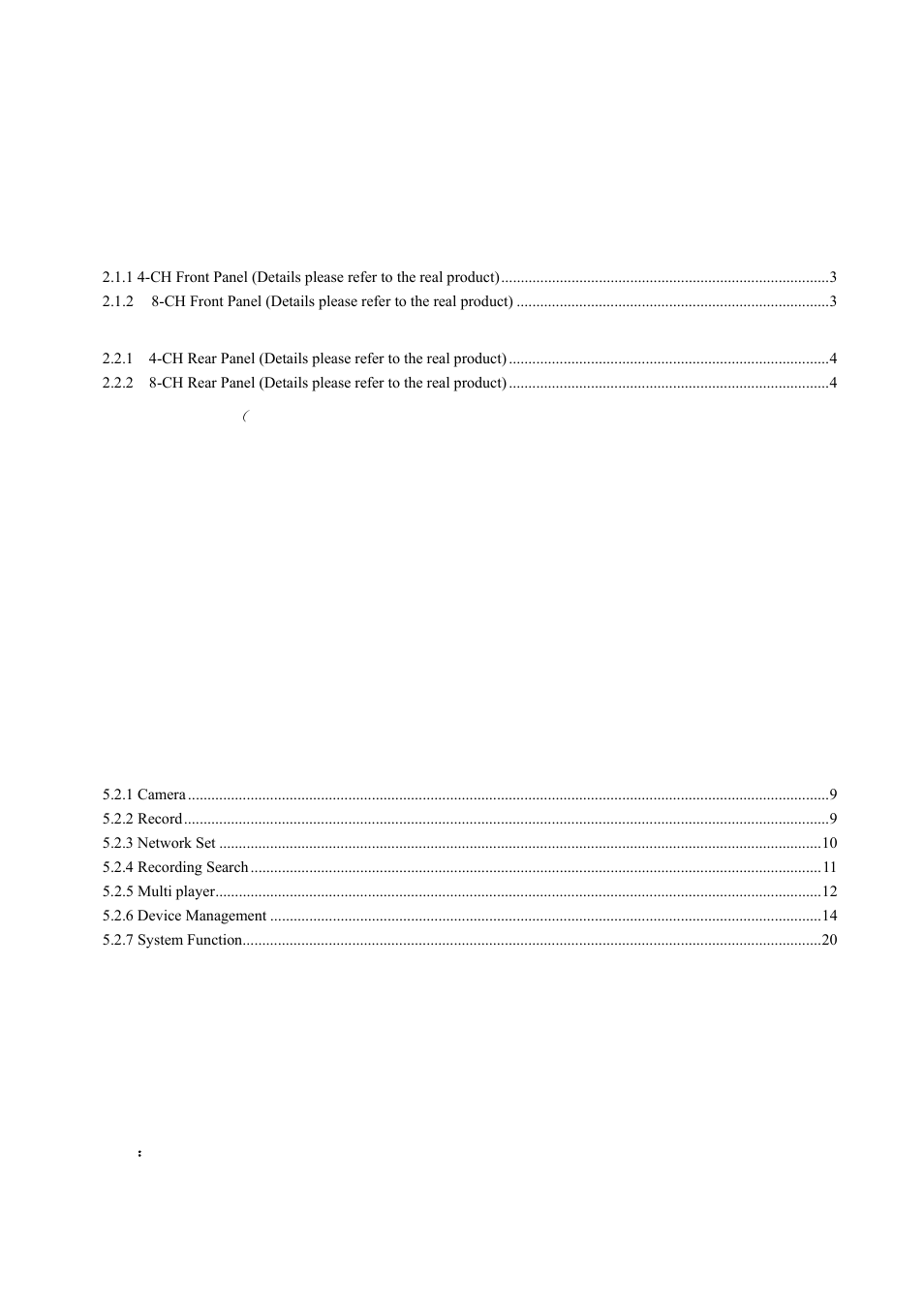 LT Security LTD831H6 User Manual | Page 2 / 33