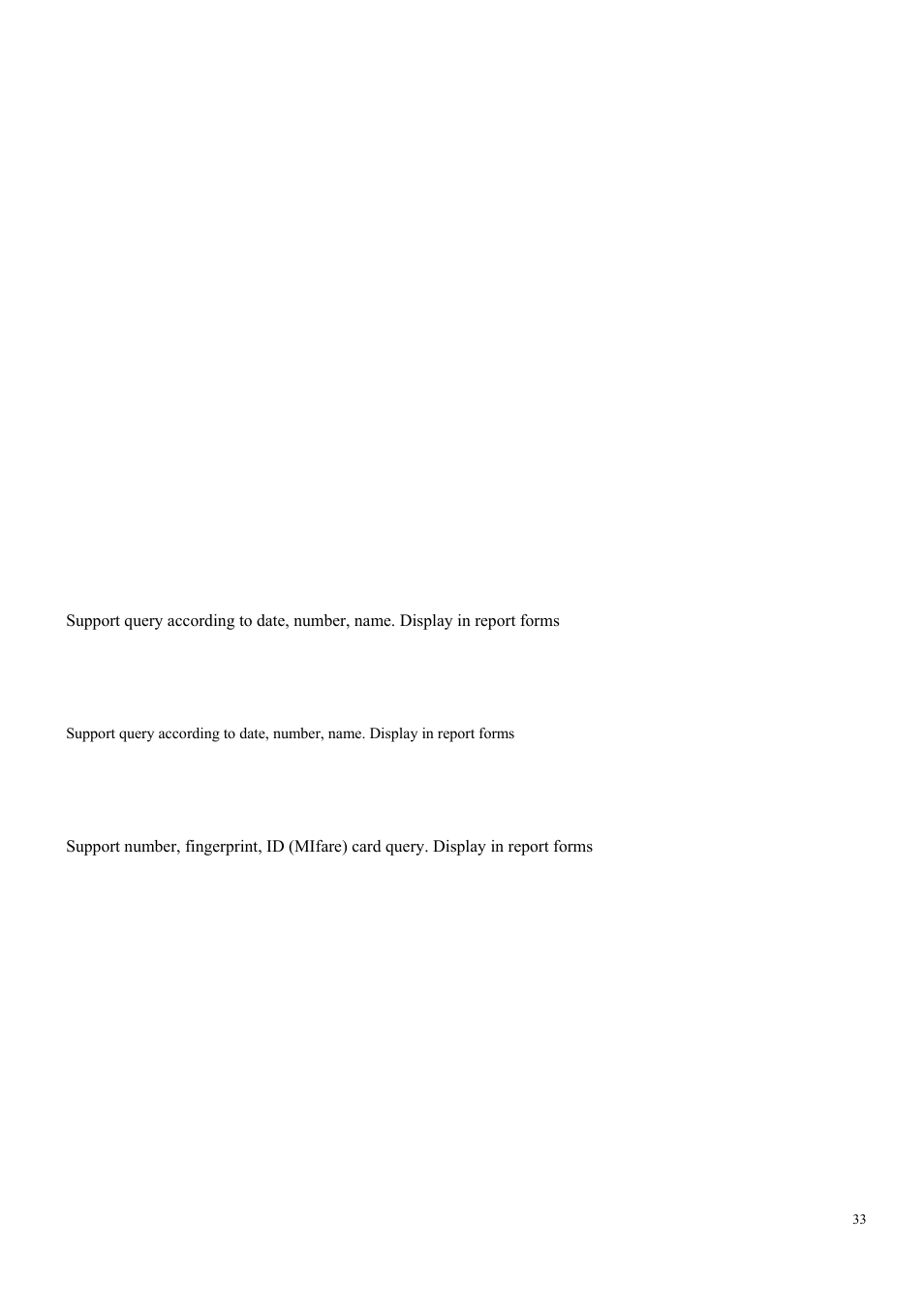 7 device information, 7 query and pivot, Checking recording query | Management recording query, User registration inquiries | LT Security LTAL5300PM User Manual | Page 32 / 41