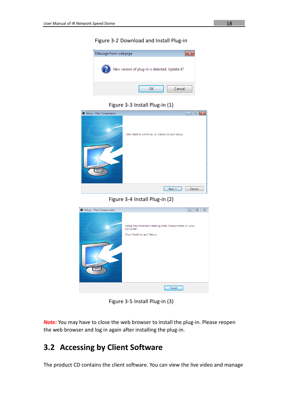 Ccessing by, Lient, Oftware | 2 accessing by client software | LT Security IPPTZ762 User Manual | Page 19 / 107