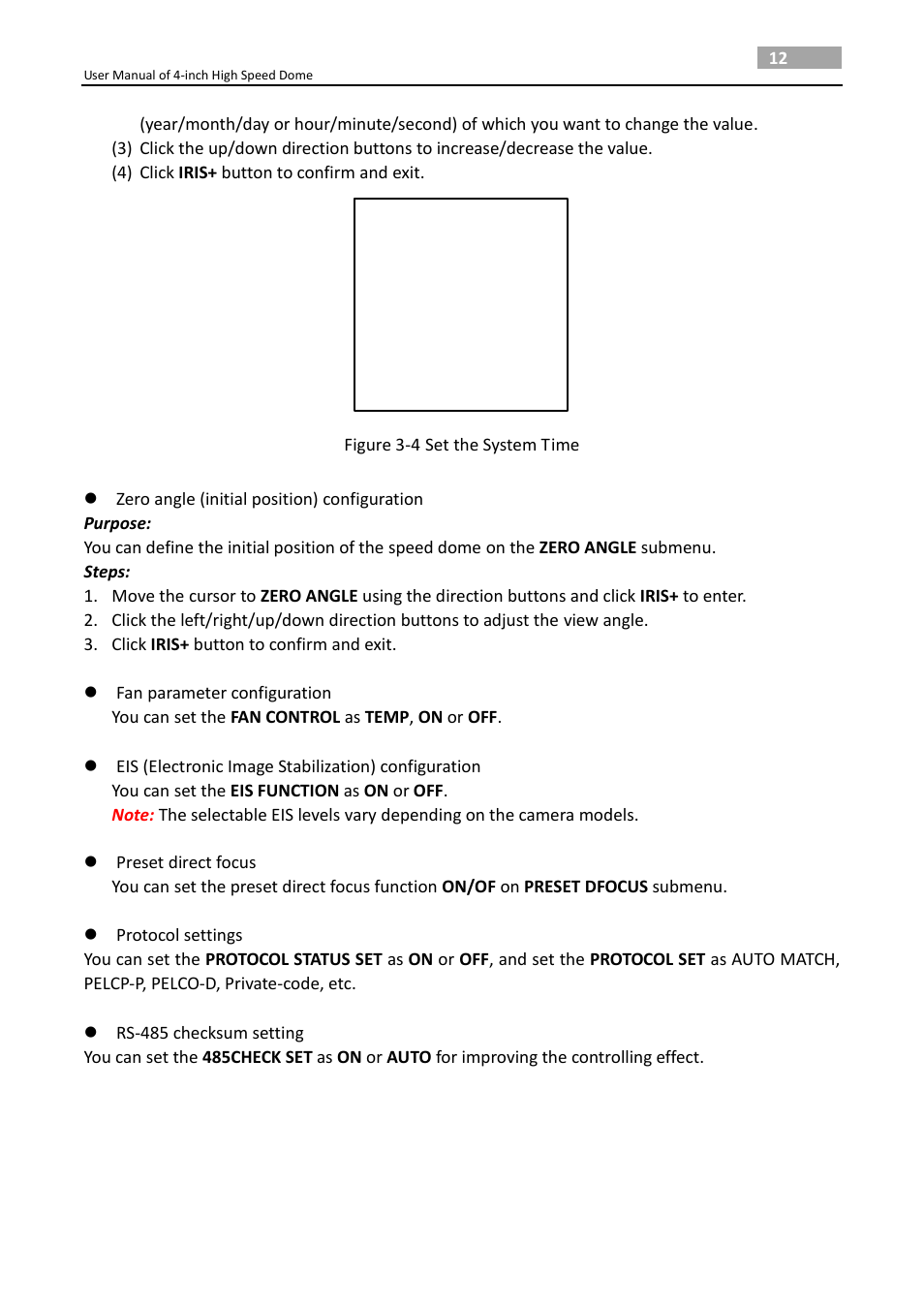 LT Security PTZ217X12 User Manual User Manual | Page 21 / 51