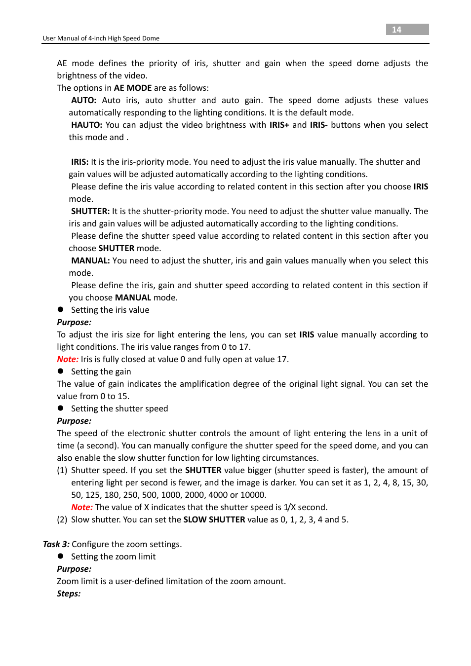 LT Security PTZ217X12 User Manual User Manual | Page 23 / 51