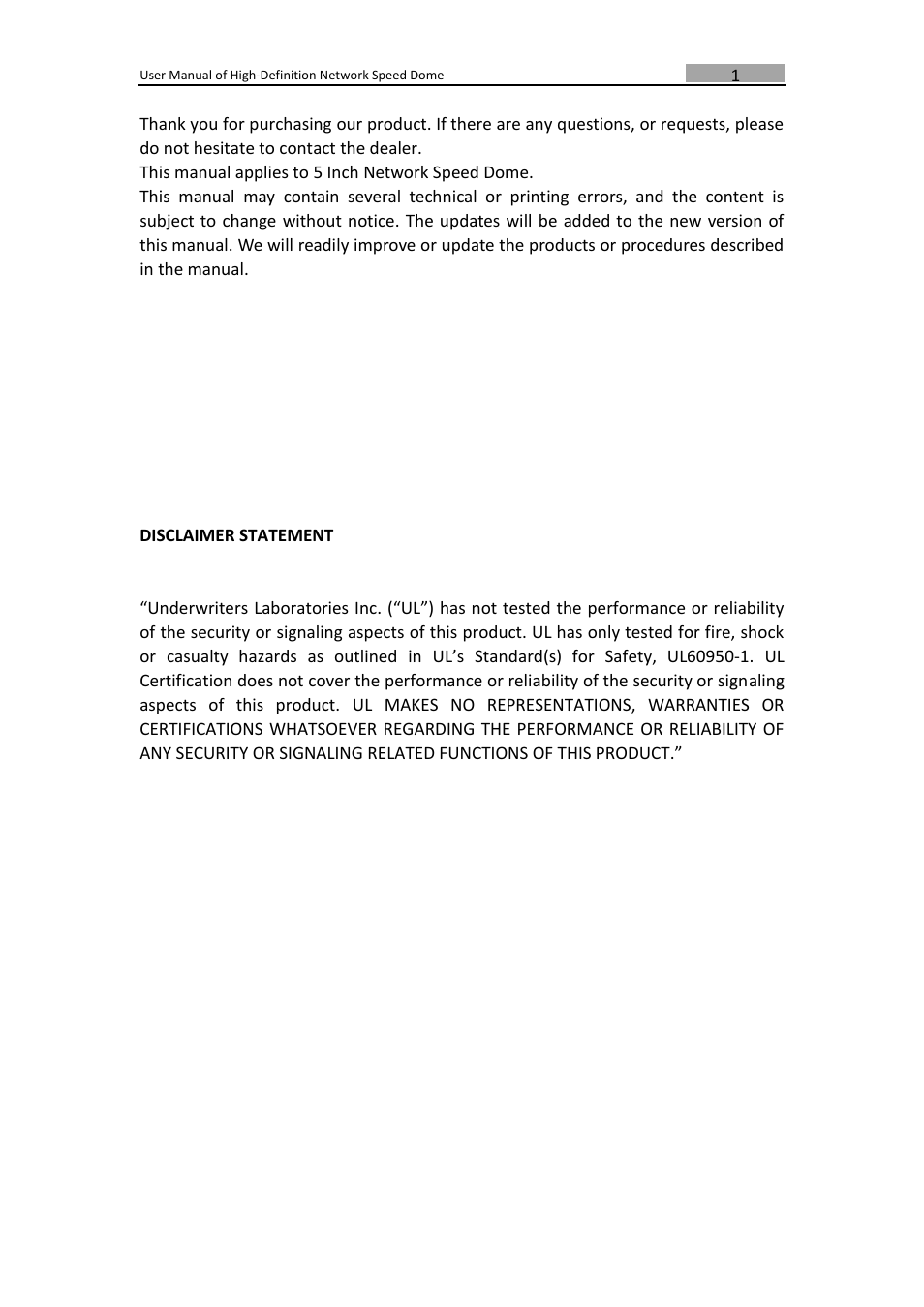 LT Security PTZIP772X20IR User Manual | Page 2 / 94