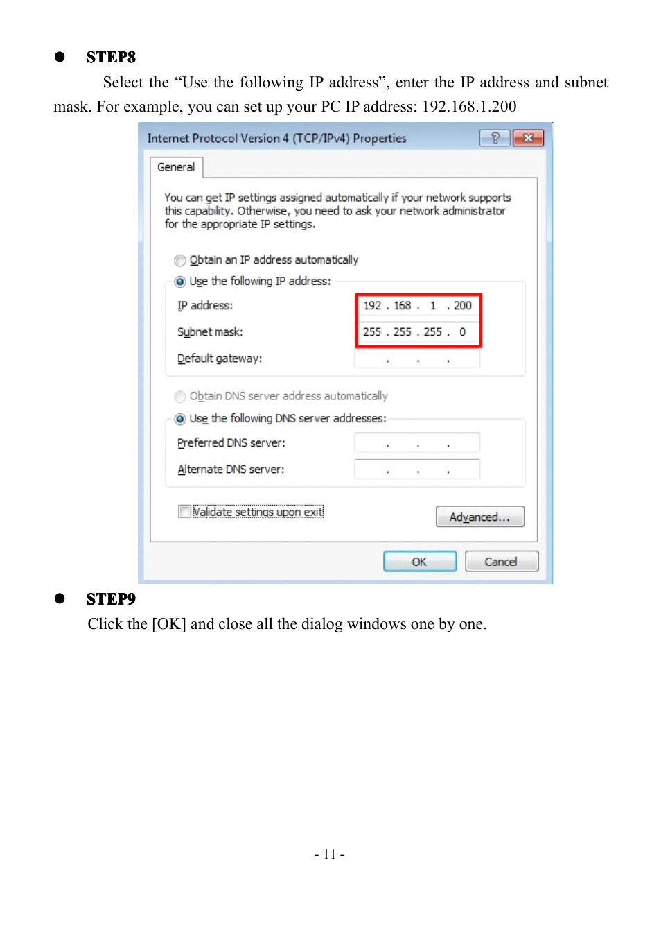 LT Security IP85PW User Manual | Page 11 / 71