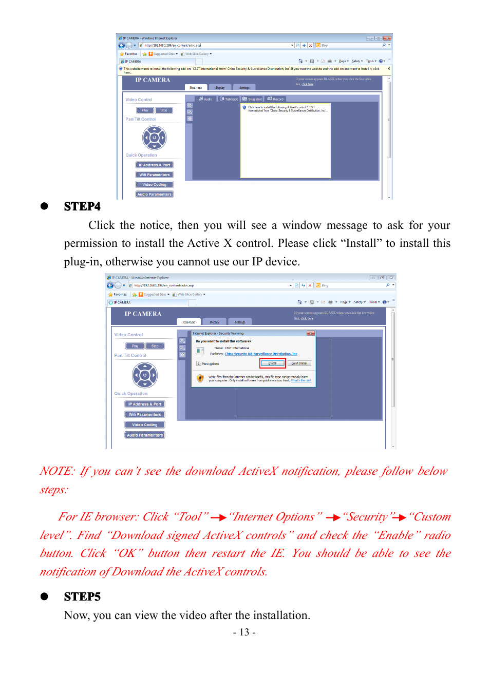 LT Security IP85PW User Manual | Page 13 / 71