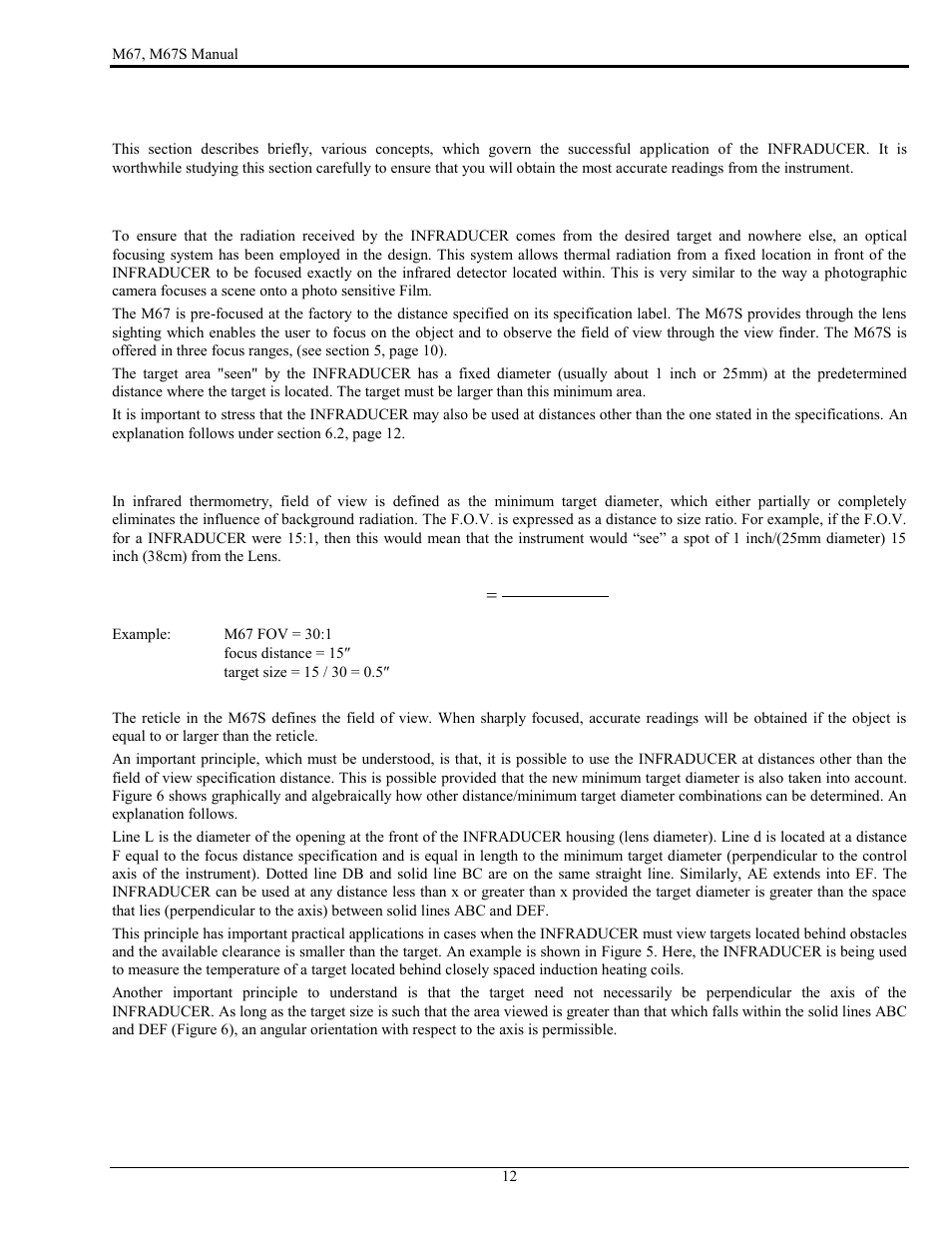 Pre-installation guide | LumaSense Technologies M67 User Manual | Page 13 / 52