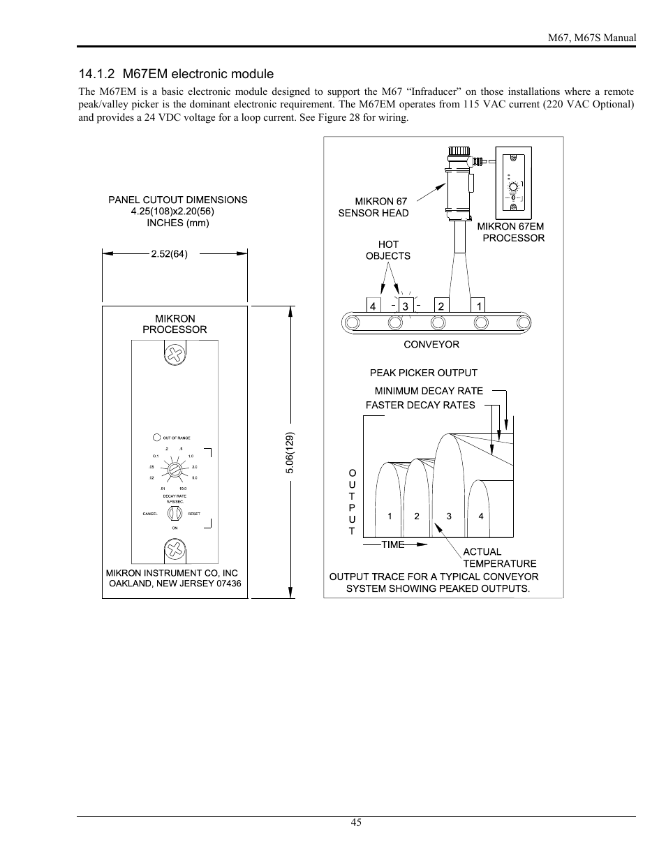 LumaSense Technologies M67 User Manual | Page 46 / 52