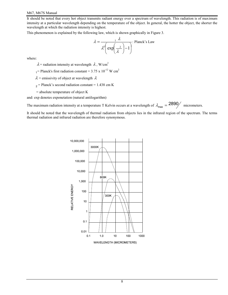 LumaSense Technologies M67 User Manual | Page 9 / 52