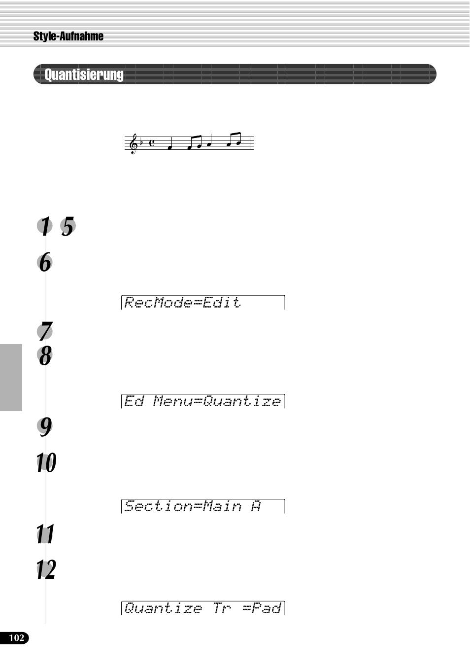 Yamaha PSR-540 User Manual | Page 103 / 161