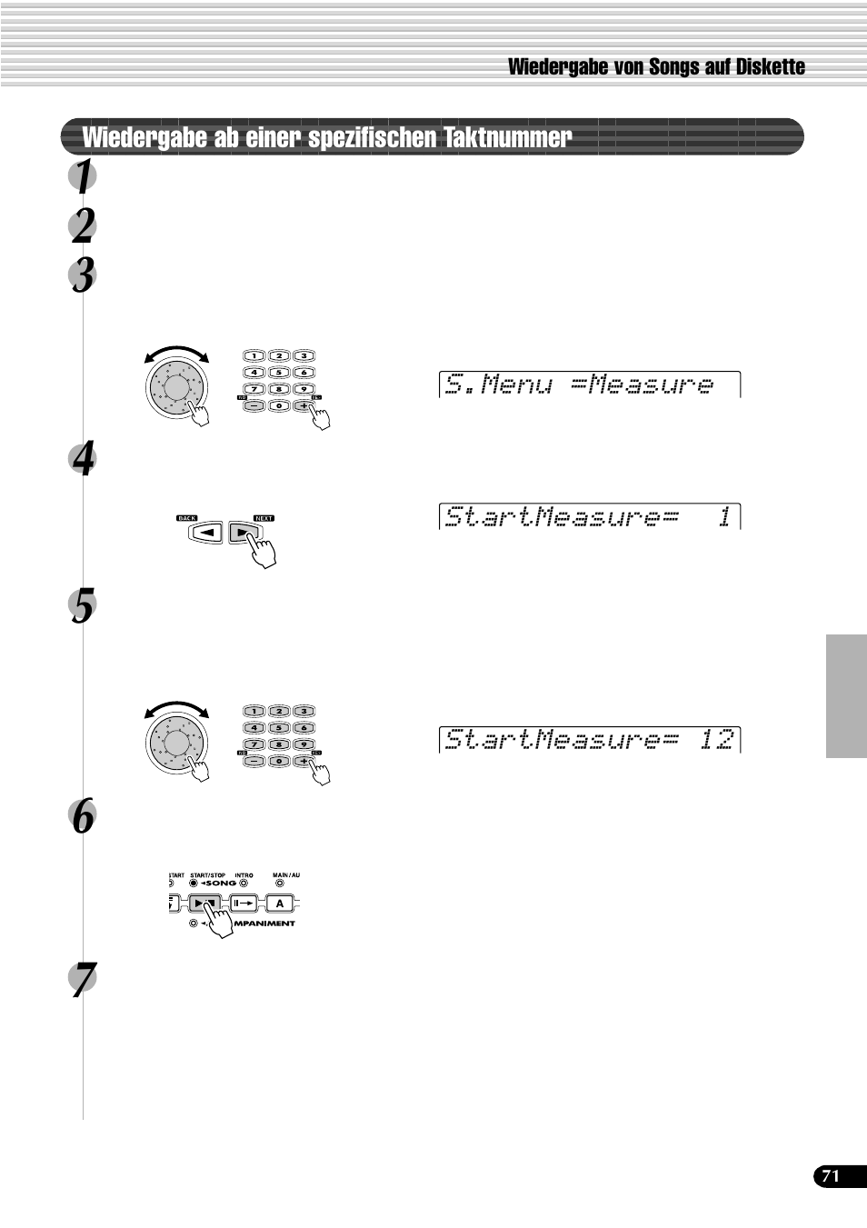 Yamaha PSR-540 User Manual | Page 72 / 161