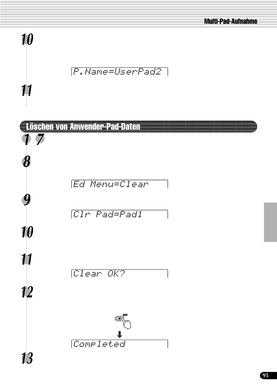 Yamaha PSR-540 User Manual | Page 96 / 161