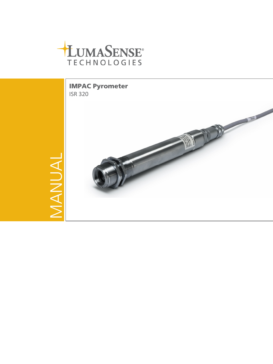 LumaSense Technologies ISR 320 User Manual | 46 pages