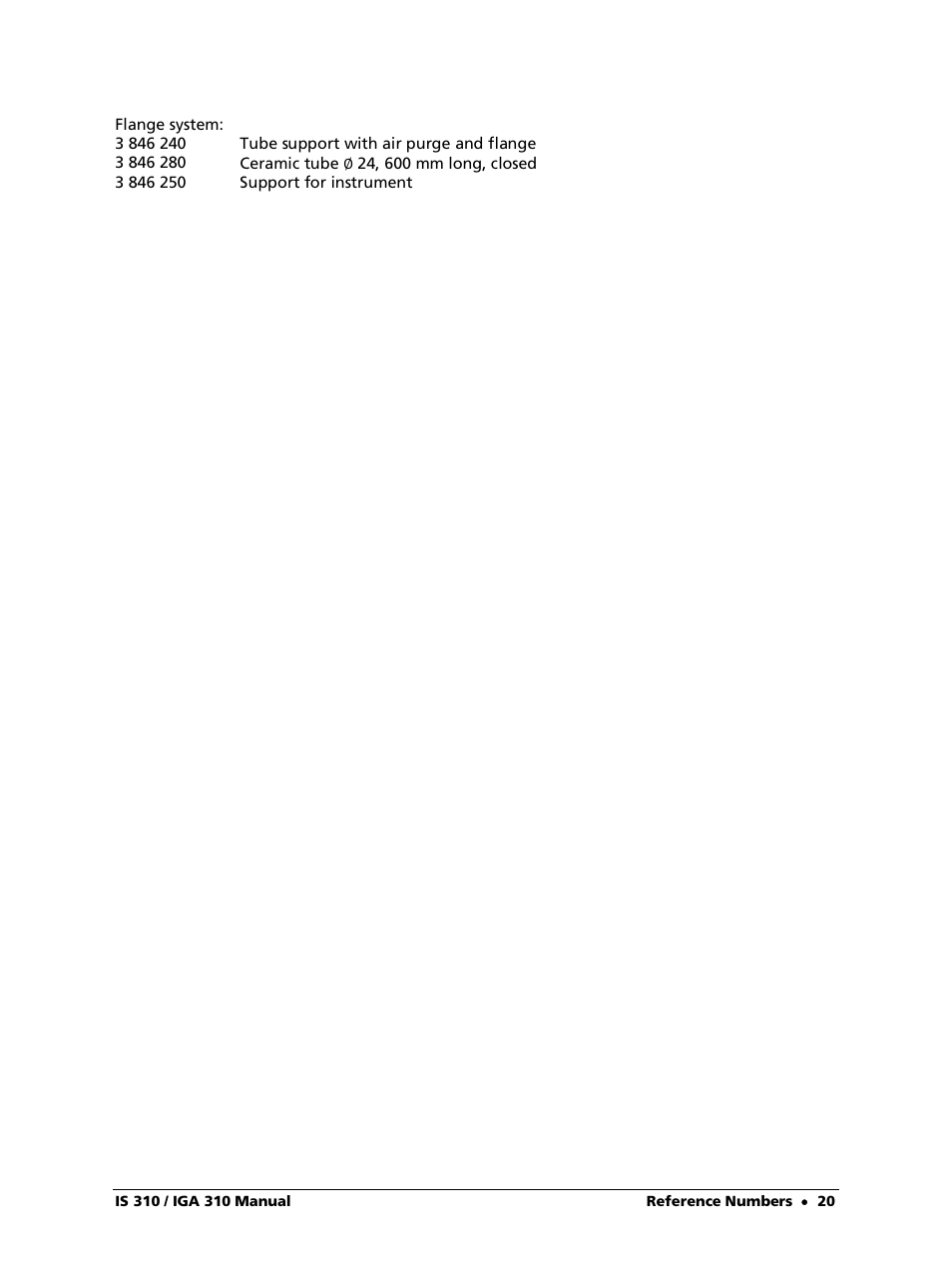 LumaSense Technologies IS 310 User Manual | Page 20 / 21