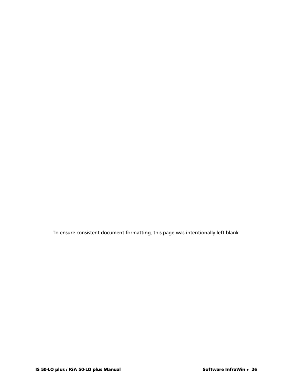 LumaSense Technologies IS 50-LO plus User Manual | Page 26 / 36