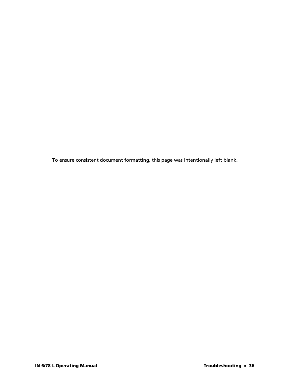 LumaSense Technologies IN 6/78-L User Manual | Page 36 / 38