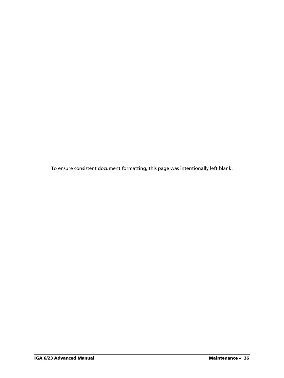 LumaSense Technologies IGA 6/23 Advanced User Manual | Page 36 / 46