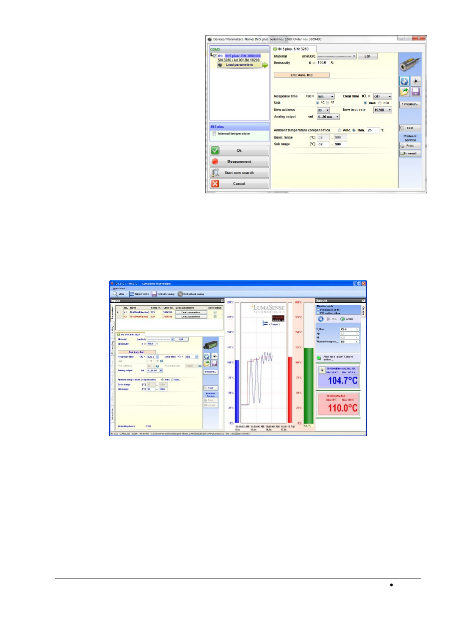 3 obtaining measurement values | LumaSense Technologies InfraWin 5 User Manual | Page 10 / 32