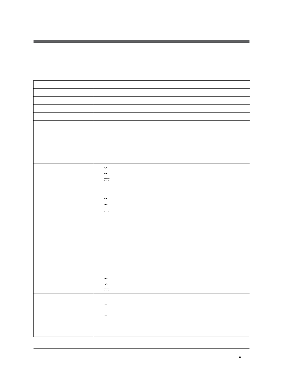 Appendix a: specifications and parameter settings | LumaSense Technologies M8100SM-EXP User Manual | Page 55 / 78