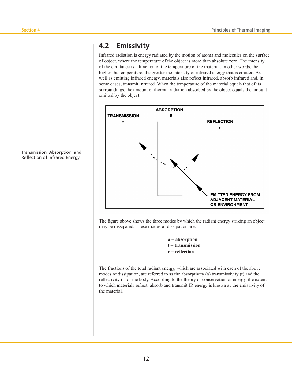 2 emissivity | LumaSense Technologies MCS640 Manual User Manual | Page 16 / 26