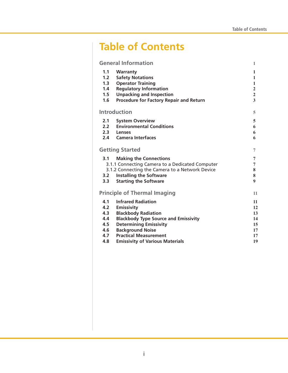 LumaSense Technologies MCS640 Manual User Manual | Page 3 / 26