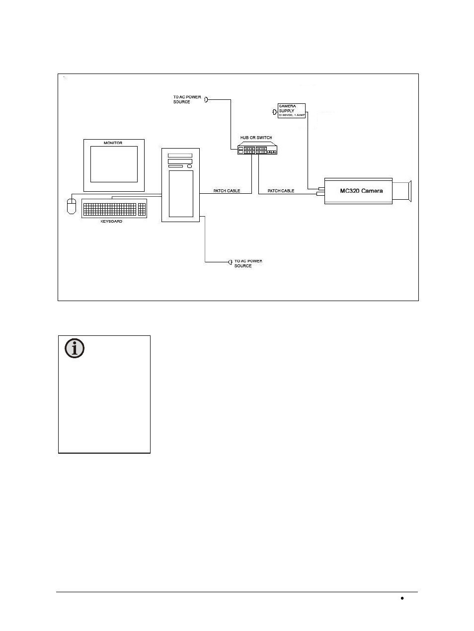 2 connecting the camera to a network device | LumaSense Technologies MC320 Manual User Manual | Page 17 / 32