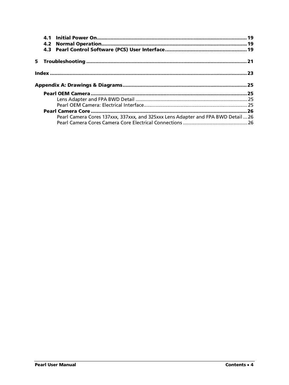 LumaSense Technologies Pearl OEM Manual User Manual | Page 4 / 26