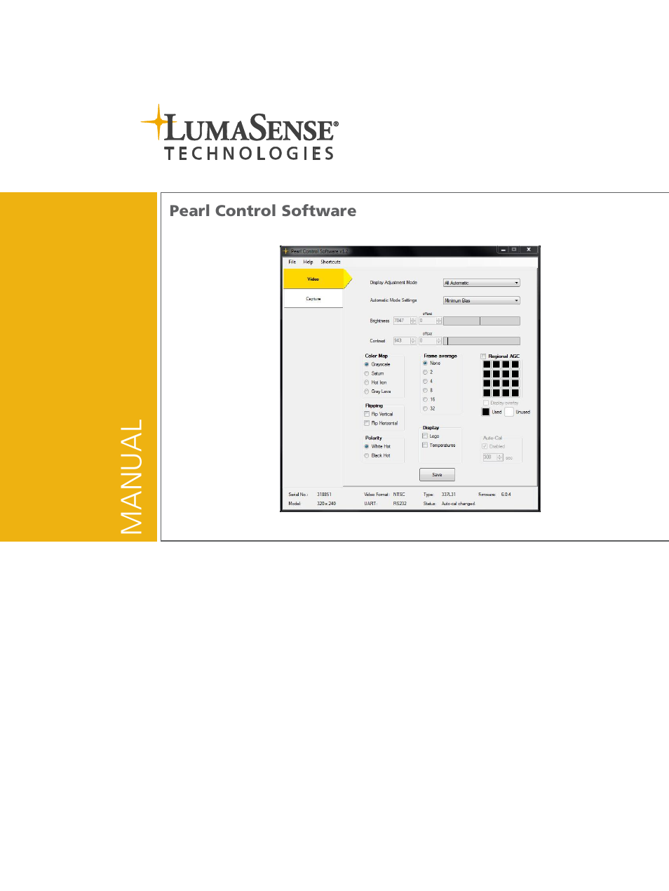 LumaSense Technologies Pearl Control User Manual | 44 pages