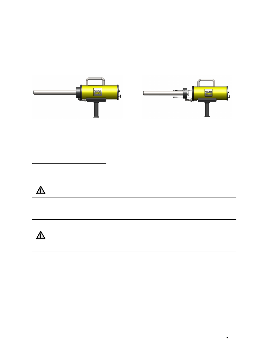 4 installing the radiation heat shield, 5 connecting the air filters and hoses (optional) | LumaSense Technologies BoilerSpection-IM Manual User Manual | Page 15 / 43