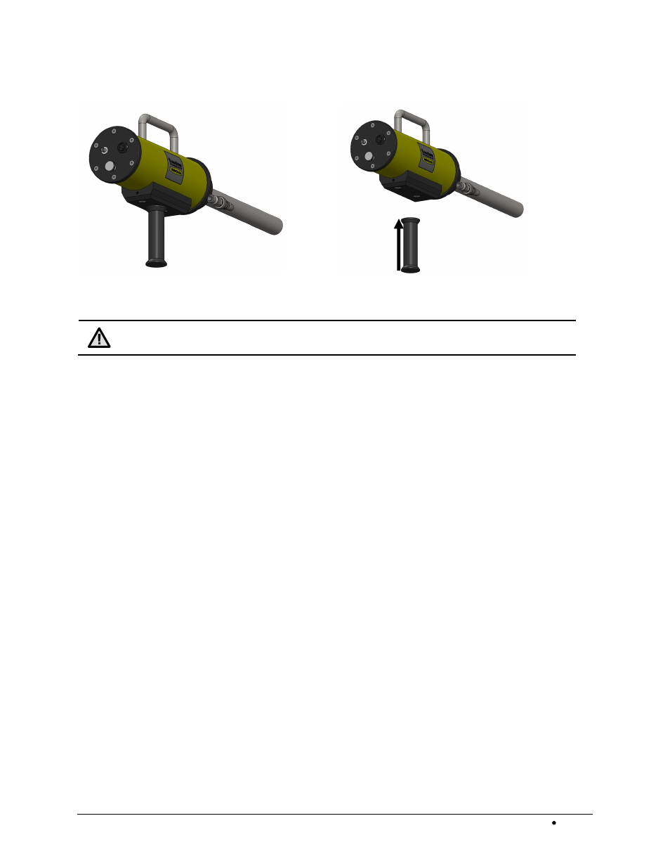 6 installing the handle | LumaSense Technologies BoilerSpection-IM Manual User Manual | Page 16 / 43