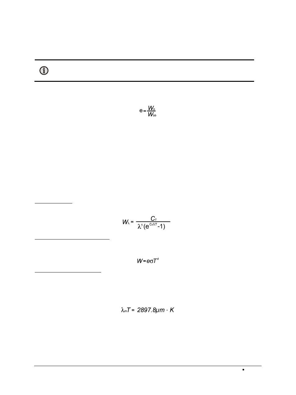 3 blackbody radiation, Blackbody radiation | LumaSense Technologies BoilerSpection-SD User Manual | Page 45 / 90