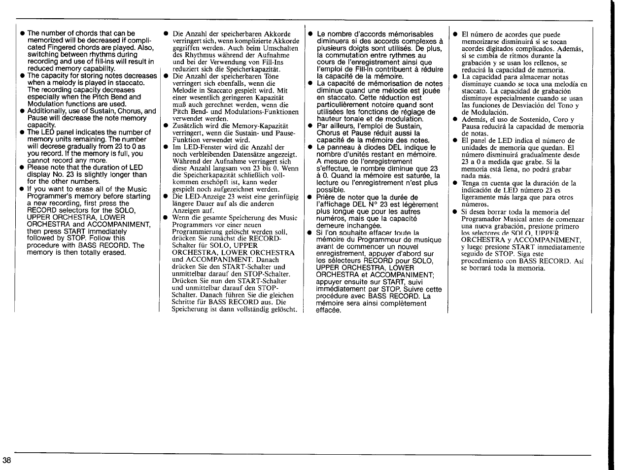 Yamaha PSR-6300 User Manual | Page 40 / 52