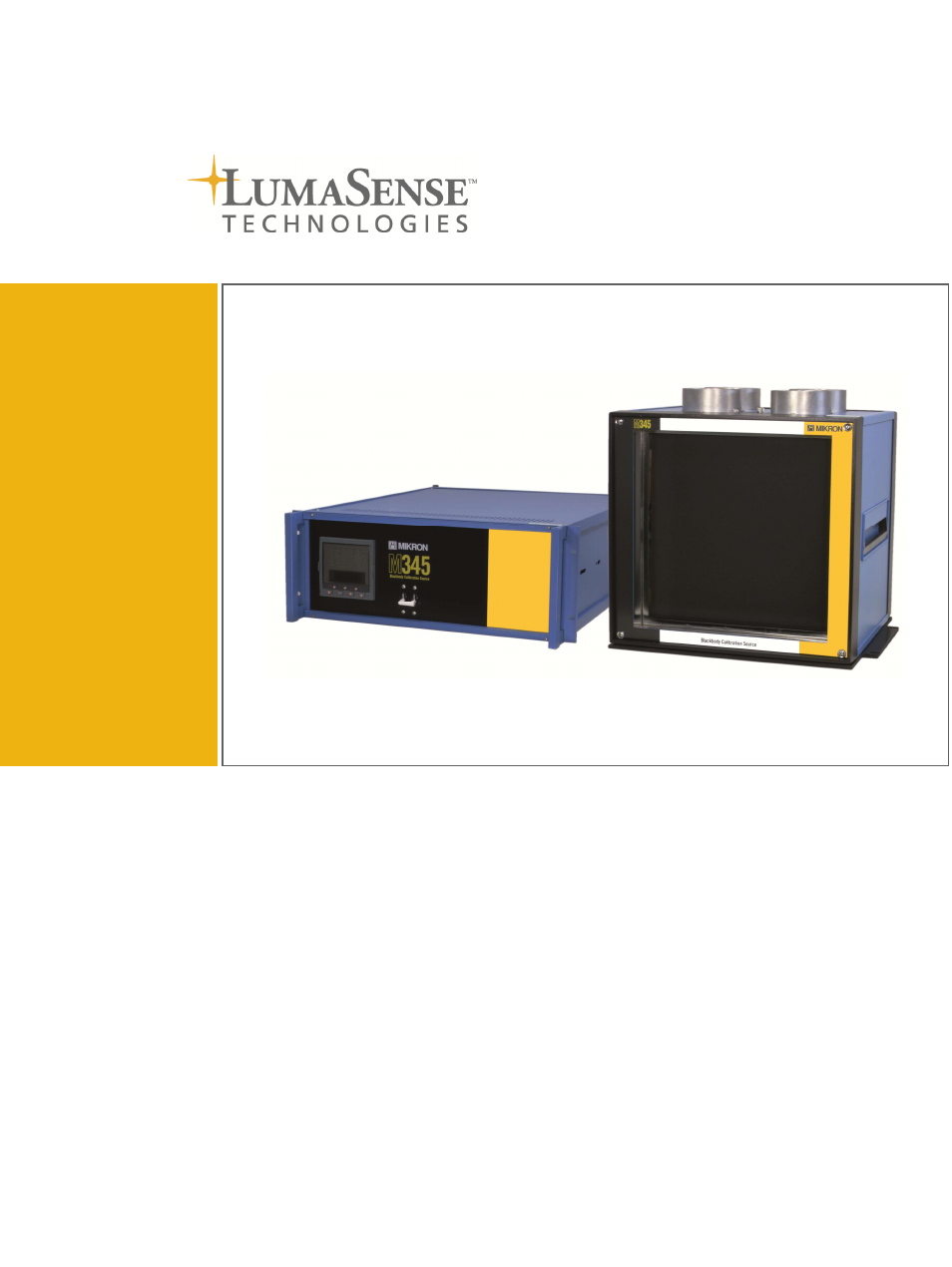 LumaSense Technologies MIKRON M345X12 User Manual | 18 pages