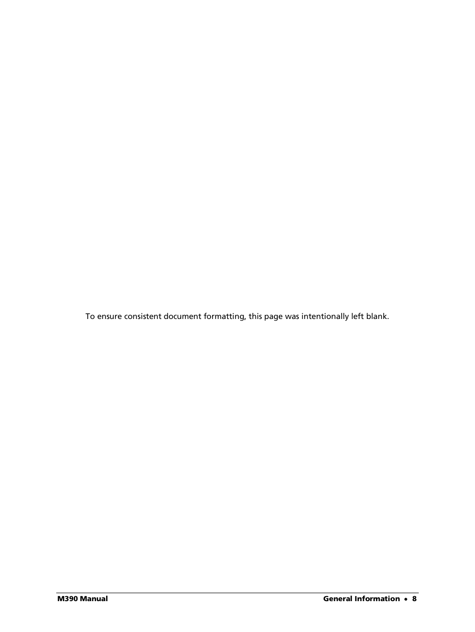 LumaSense Technologies M390 User Manual | Page 8 / 35