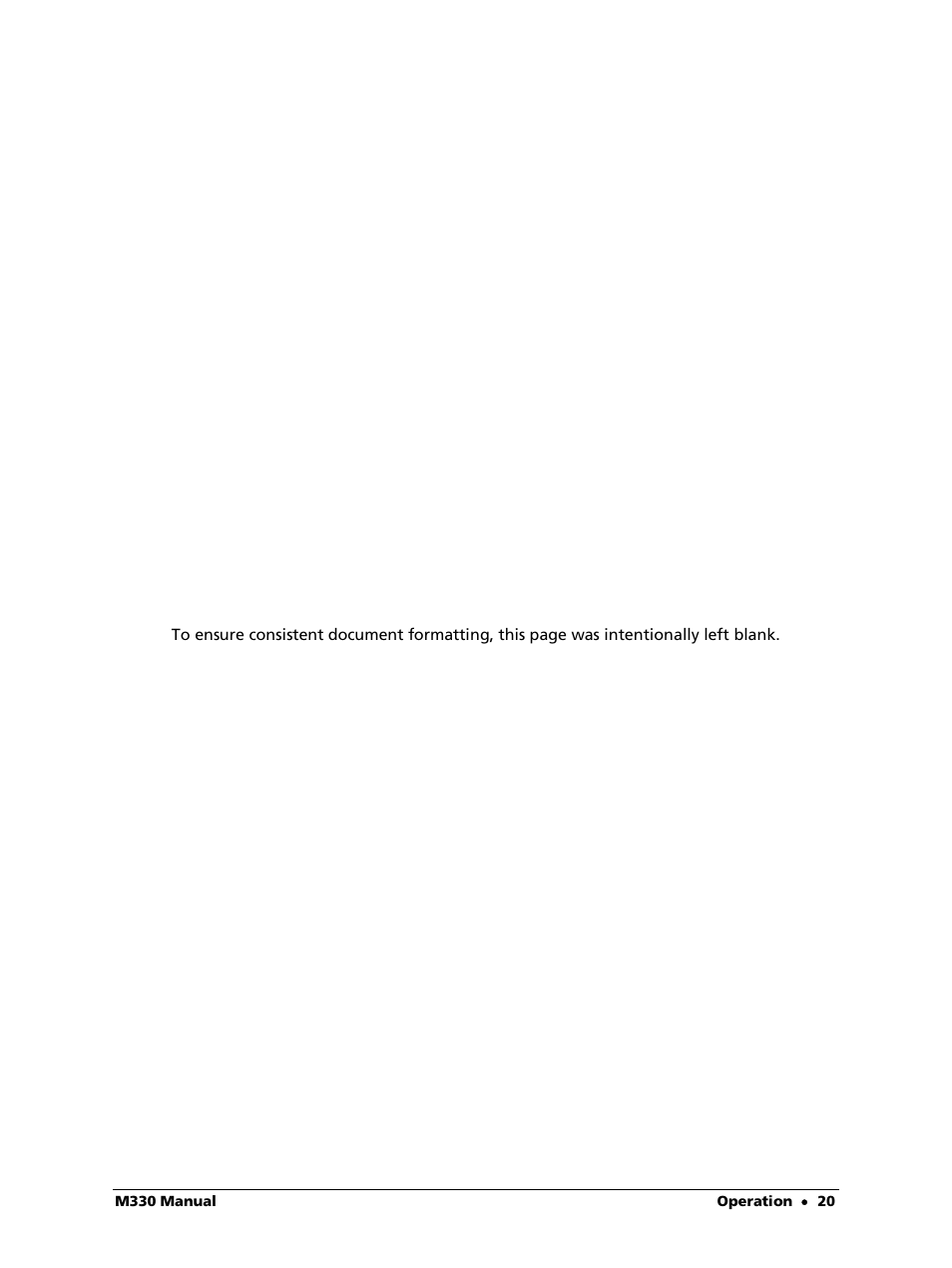 LumaSense Technologies M330 User Manual | Page 20 / 45