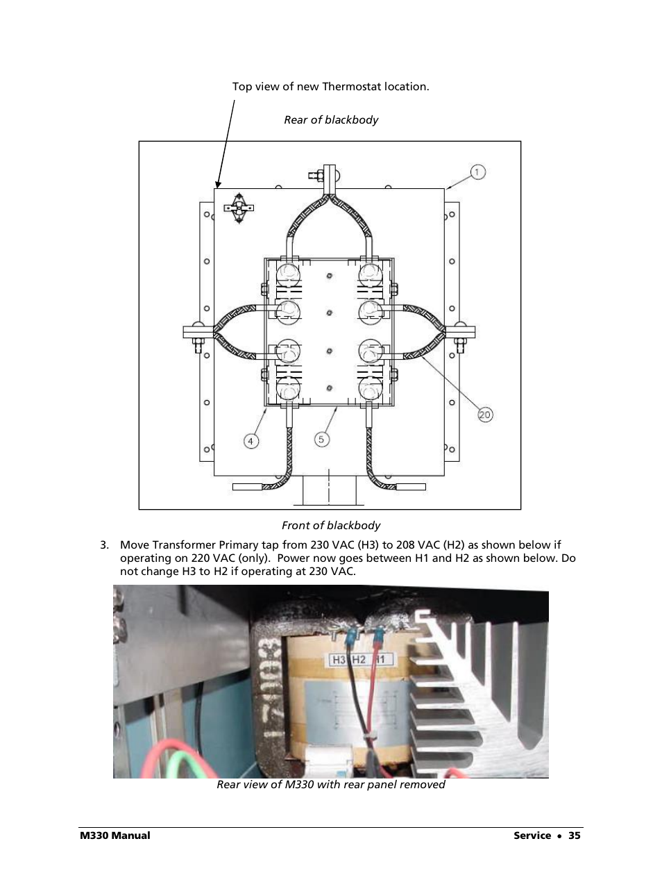 LumaSense Technologies M330 User Manual | Page 35 / 45