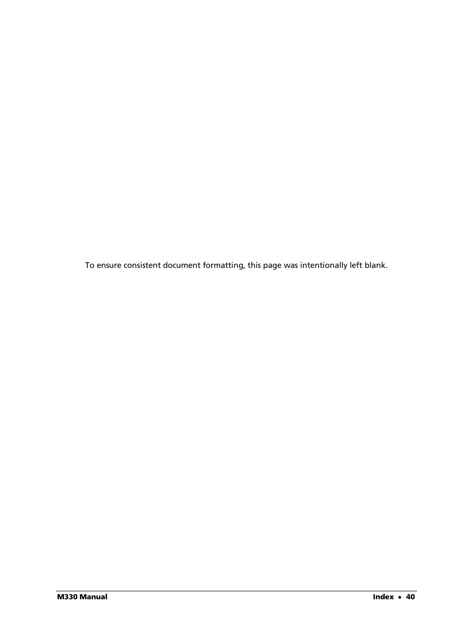 LumaSense Technologies M330 User Manual | Page 40 / 45