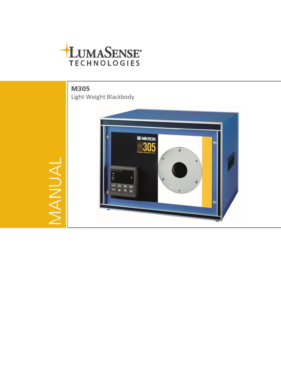 LumaSense Technologies M305 User Manual | 19 pages