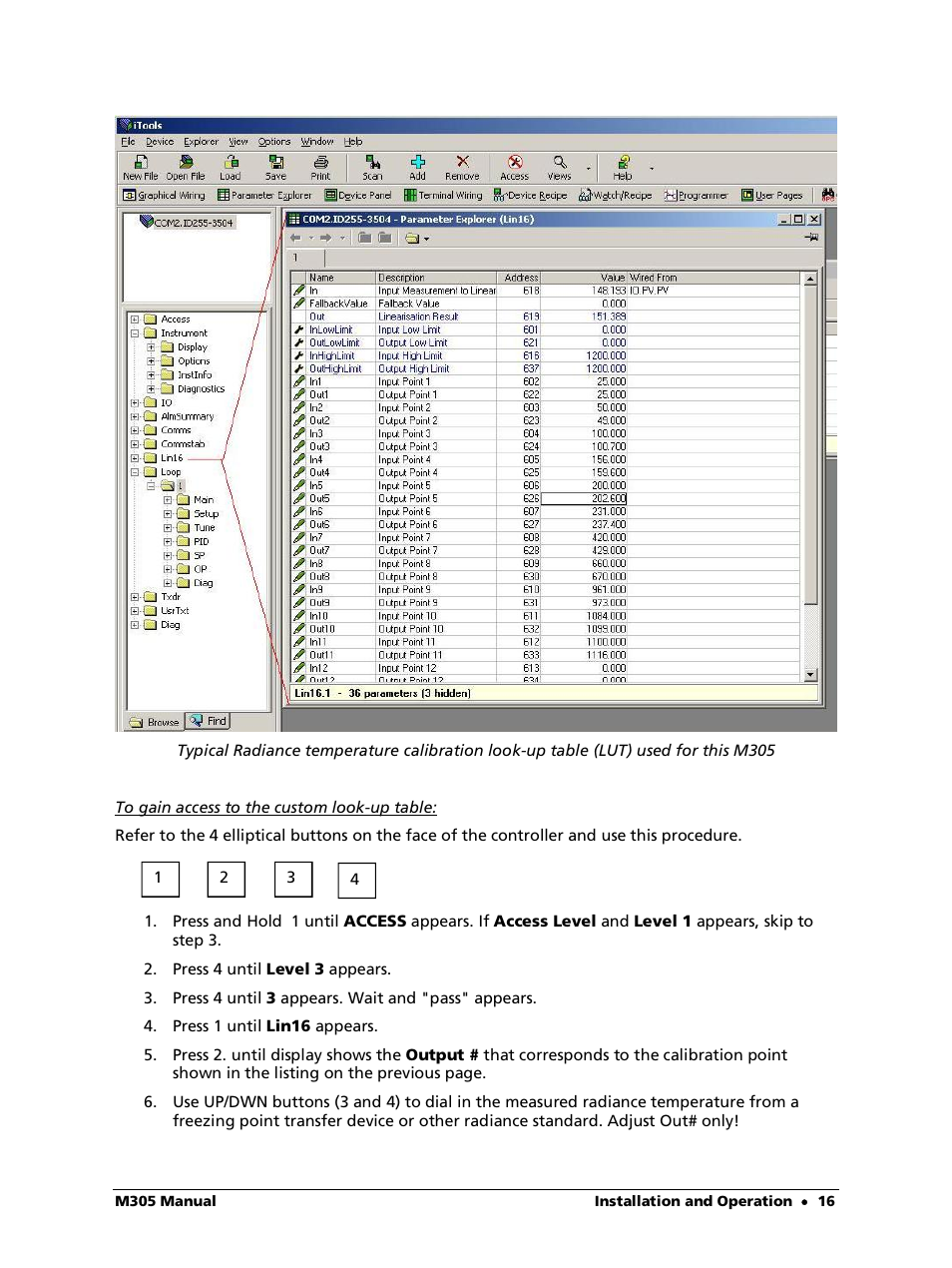 LumaSense Technologies M305 User Manual | Page 16 / 19