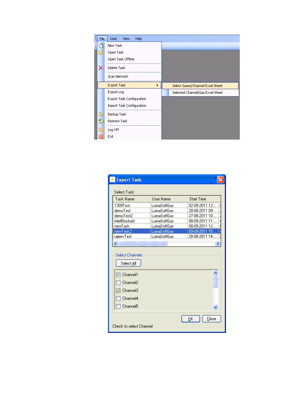 LumaSense Technologies LumaSoft Gas Multi Point 7860 User Manual | Page 121 / 194