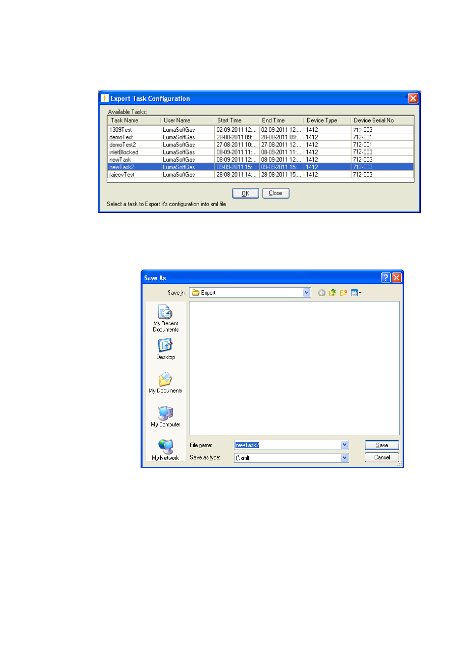 LumaSense Technologies LumaSoft Gas Multi Point 7860 User Manual | Page 128 / 194