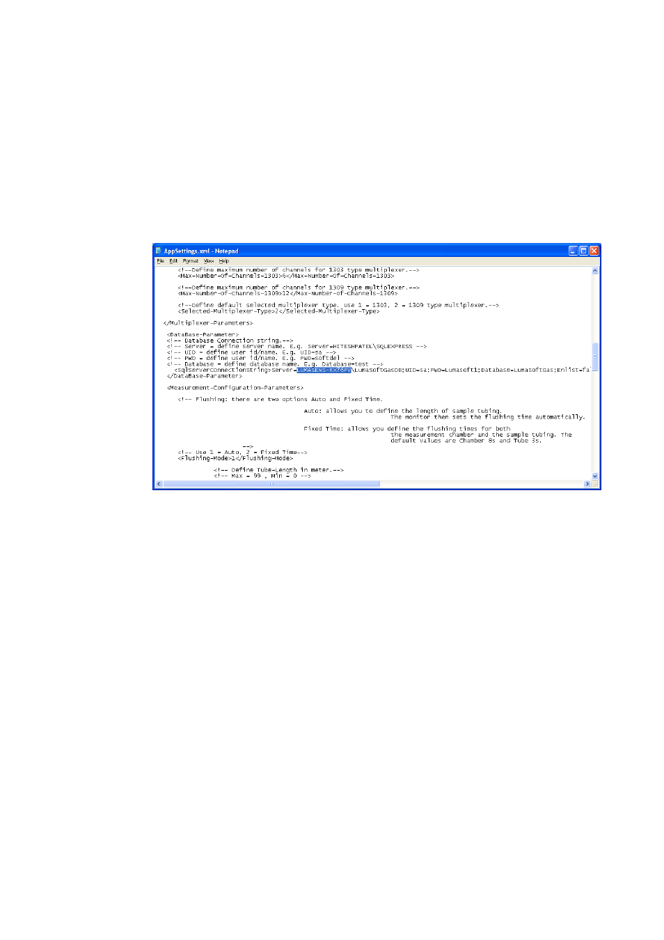 LumaSense Technologies LumaSoft Gas Multi Point 7860 User Manual | Page 167 / 194